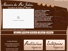 Tablet Screenshot of location-salle-nantes.net